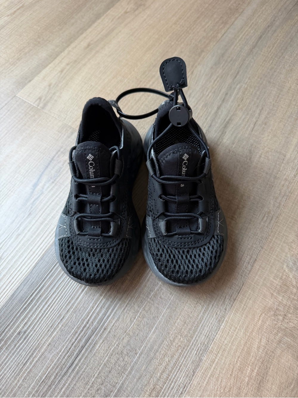 Columbia Black Kids Slip-On Mesh Water Shoes